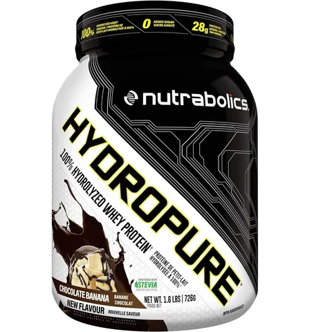 Bột uống tăng cơ Nutrabolics Hydropure 1.6LBS - Hỗ trợ phục hồi, bổ sung protein whey thủy phân, hương vị thơm ngon, giảm đau cơ bắp