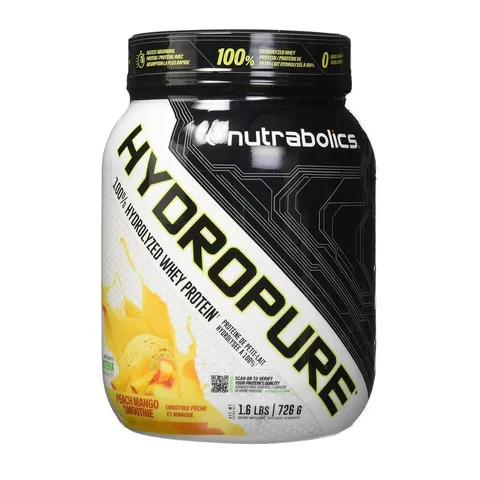 Bột uống tăng cơ Nutrabolics Hydropure 1.6LBS - Hỗ trợ phục hồi, bổ sung protein whey thủy phân, hương vị thơm ngon, giảm đau cơ bắp