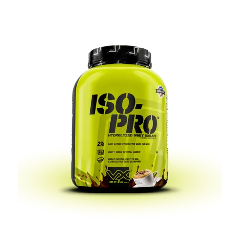 Bột Whey Protein VitaXtrong ISO Pro 100% Hydrolyzed - Hỗ trợ tăng cơ nhanh, hương vị tự nhiên, không đường, không béo - 2LB Chocolate