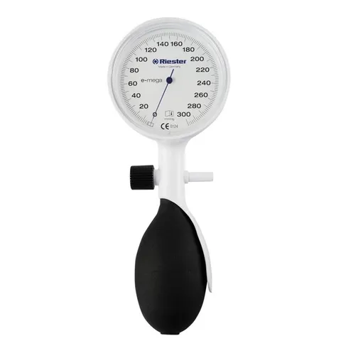 Huyết Áp Kế Dạng Đồng Hồ Riester E-mega 1375-150 - Thiết Kế Sang Trọng, Độ Chính Xác Cao, 1 Ống Dây hoặc 2 Ống Dây, Chất Lượng ISO 13485