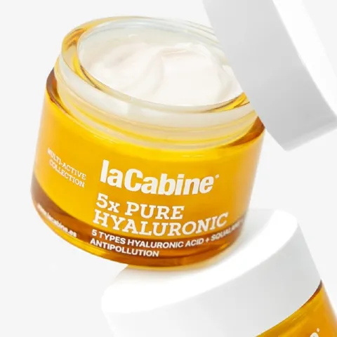 Kem Dưỡng Ẩm laCabine 5X Pure Hyaluronic 50ml - Hỗ Trợ Làm Mờ Nếp Nhăn, Cấp Ẩm Sâu, Phục Hồi Da Trẻ Trung Mịn Màng