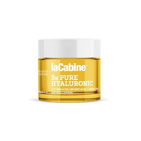 Kem Dưỡng Ẩm laCabine 5X Pure Hyaluronic 50ml - Hỗ Trợ Làm Mờ Nếp Nhăn, Cấp Ẩm Sâu, Phục Hồi Da Trẻ Trung Mịn Màng