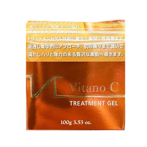 Kem Dưỡng Trẻ Hóa Sáng Da Bishou Akari Vitano C Treatment Gel 100g - Làm Trắng, Mờ Thâm Sạm, Dưỡng Ẩm Sâu, Chống Lão Hóa Da