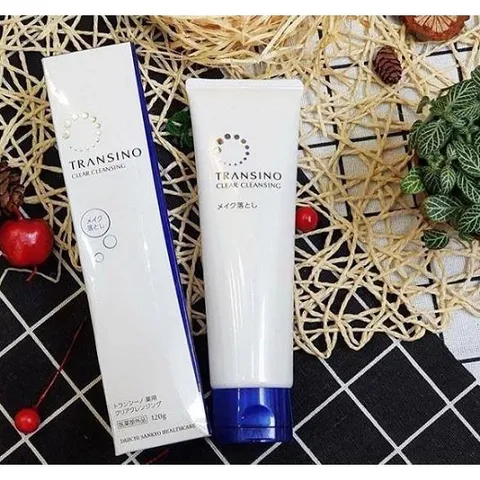 Kem Tẩy Trang Transino Clear Cleansing Nhật Bản 120ml - Tẩy Trang Sâu, Dưỡng Ẩm, Phù Hợp Da Nhạy Cảm - Đem Lại Cảm Giác Tươi Mát