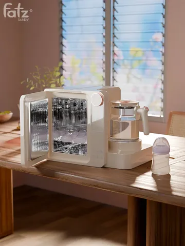 Máy Hâm Sữa Đa Năng Fatzbaby Multi-King 3 FB9610RS - Tiệt Trùng UVC, Sấy Khô, Hâm Nước Pha Sữa với 11 Chế Độ Hoạt Động