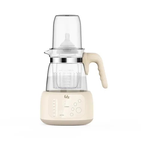 Máy Đun Nước Pha Sữa Fatzbaby HiQuick 2 - Bảng Điều Khiển Cảm Ứng, Dung Tích 1.3L, Chức Năng Hẹn Giờ, Giữ Ấm đến 48h