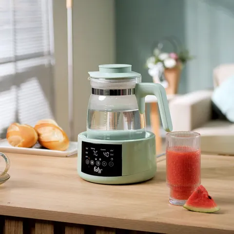 Máy đun và hâm nước pha sữa Fatzbaby Quick 14 FB3101RS - Chức năng giữ ấm 48 giờ, hẹn giờ, dung tích 1.2L, điều khiển LED cảm ứng