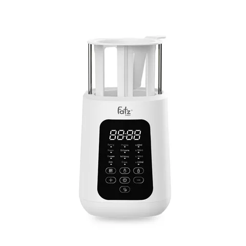 Máy hâm sữa siêu tốc thông minh Fatzbaby Mono 12 FB3011KB - Hâm nóng sữa nhanh chóng trong 4 phút với 4 chế độ tiện dụng