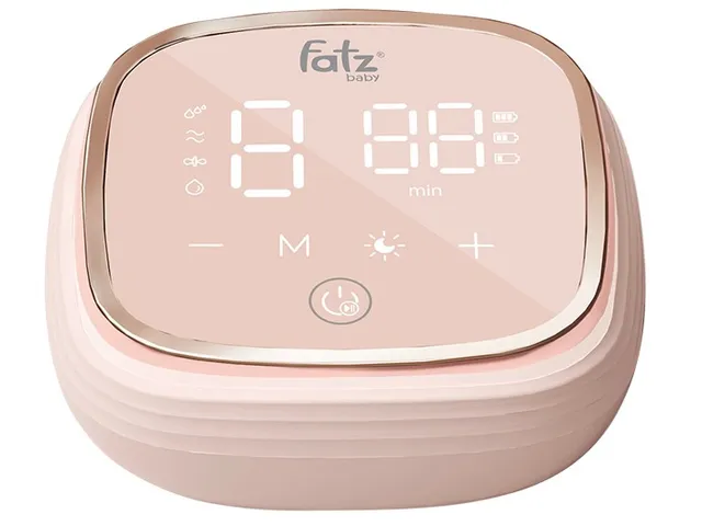 Máy hút sữa điện đôi Fatzbaby Resonance 6 FB1102VN - Tiện lợi, 9 cấp độ hút, pin sạc, tiết kiệm thời gian cho mẹ, tăng sản lượng sữa cho bé