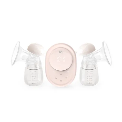Máy Hút Sữa Điện Đôi Fatzbaby Symbio 2 FB1142RH - 3 Chế Độ Hút Mát Xa, Hút Sữa, Hút Kiệt, 9 Lực Hút, Pin 2200mAh, Tiện Lợi Cho Mẹ
