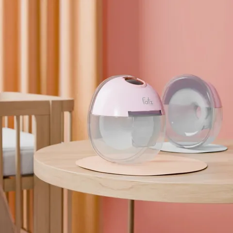 Máy Hút Sữa Điện Rảnh Tay Fatzbaby Freemax 12 Không Dây - 4 Chế Độ, Pin Sạc, Độ Ồn Thấp, Thiết Kế Tiện Lợi Cho Mẹ