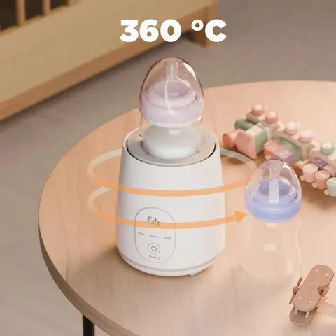 Máy Lắc Bình Sữa Điện Tử Fatzbaby Shake 1 FB3910HB - Lắc Sữa 360 Độ, Giữ Nguyên Dinh Dưỡng, Dễ Sử Dụng cho Bé