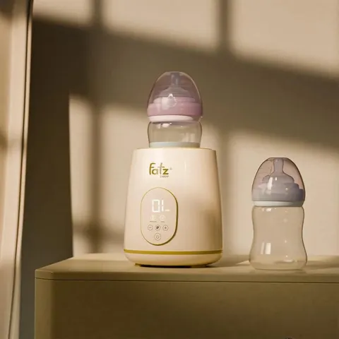Máy Lắc & Giữ Ấm Bình Sữa Thông Minh Fatzbaby Shake 2 FB3911HB - Tiện Lợi Cho Mẹ & Bé, 5 Mức Cài Đặt Thời Gian, Thiết Kế Hiện Đại
