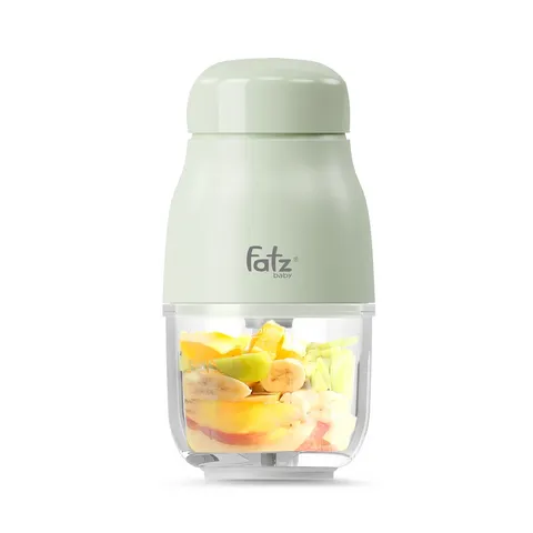 Máy Xay Thức Ăn Dặm Đa Năng Fatzbaby MIX 2 FB5001MB - Công Suất 200W, Lưỡi Dao Inox 8 Cánh, Dung Tích 300ml, Thích Hợp Cháo, Súp, Sinh Tố Cho Bé
