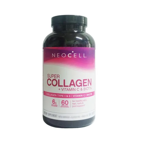 Neocell Super Collagen + Vitamin C & Biotin Type 1&3 360 viên (Mỹ)