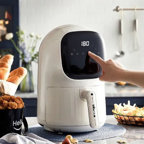 Nồi Chiên Không Dầu 3.6L Bear QZG-E12K5 - Công Suất 1200W, Bảng Điều Khiển Cảm Ứng, Chiến Thức Ăn Không Dầu Lành Mạnh