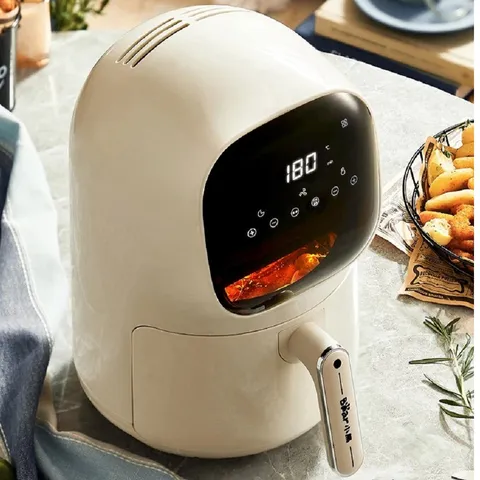 Nồi Chiên Không Dầu 3.6L Bear QZG-E12K5 - Công Suất 1200W, Bảng Điều Khiển Cảm Ứng, Chiến Thức Ăn Không Dầu Lành Mạnh