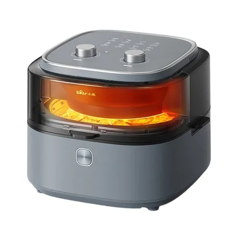 Nồi Chiên Không Dầu Bear QZG-E14G5 6.5L - Trục Đảo Tự Động, Công Suất 1350W, Nấu Nướng Đều Thức Ăn, Dễ Sử Dụng