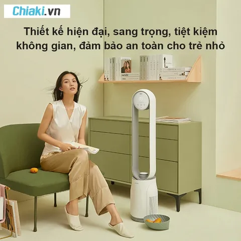 Quạt Không Cánh Tạo Ion Xiaomi Keheal A4 - Quạt Đứng Tiết Kiệm Năng Lượng, Lọc Không Khí, Thiết Kế Sang Trọng cho Gia Đình