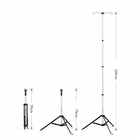 Sào Treo Đèn Cắm Trại Gấp Gọn DJ01 NatureHike 1m94 - Thiết Kế Chắc Chắn Cho Dã Ngoại và Glamping