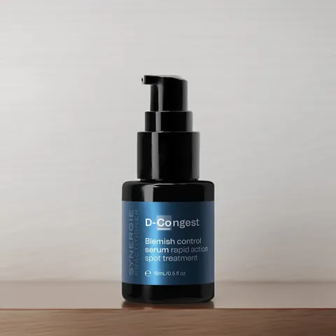 Serum Cải Thiện Mụn Synergie Skin D-Congest Blemish Control 15ml - Kiểm Soát Dầu Nhờn, Làm Sạch Lỗ Chân Lông, Giảm Mụn Sưng Đỏ