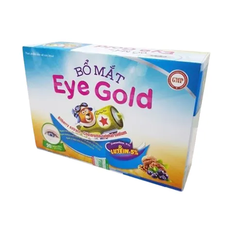 Siro Eye Gold - Thực phẩm bổ mắt hỗ trợ cải thiện thị lực, giảm mỏi khô mắt với chiết xuất tự nhiên và vitamin A, B2, DHA