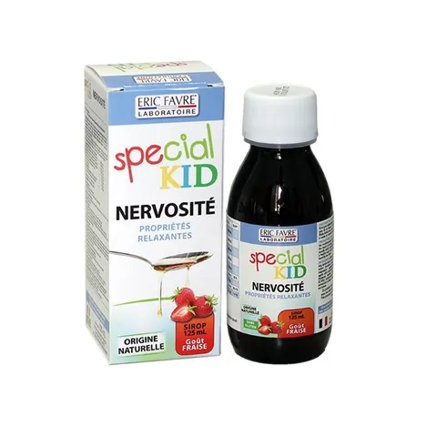 Siro Special Kid Nervosit&eacute; 125ml - Hỗ trợ giảm căng thẳng và lo âu cho trẻ, an thần tự nhiên, hương vị thơm ngon dễ uống