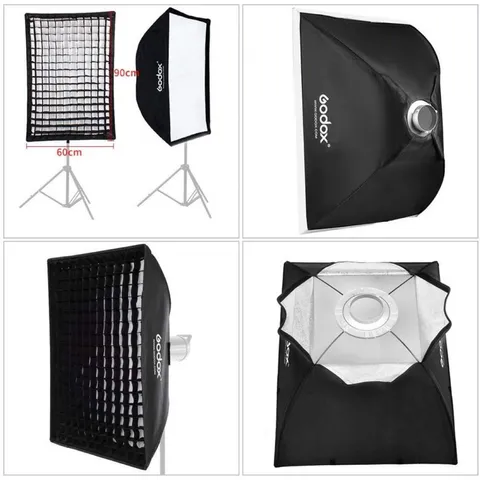 Softbox Lồng Tản Ánh Sáng Godox SB-FW 60x90cm - Thiết Bị Chụp Ảnh Studio, Phù Hợp Chụp Ngoại Cảnh, Dễ Dàng Tháo Lắp