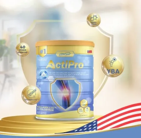 Sữa Non Actipro Hỗ Trợ Sức Khỏe Xương Khớp - Giúp Tái Tạo Sụn Khớp và Tăng Cường Hệ Vận Động Linh Hoạt - Dinh Dưỡng Chuyên Biệt