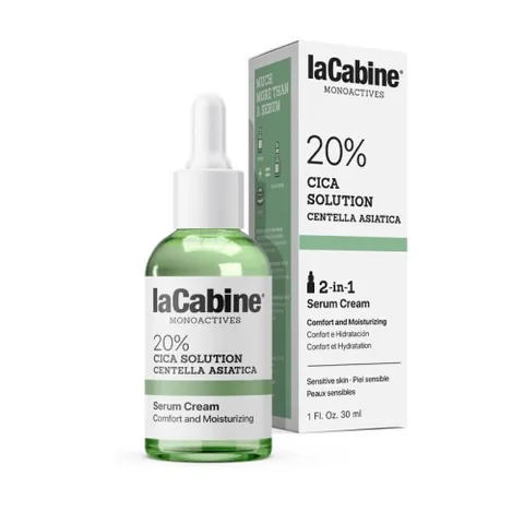 Tinh Chất Làm Dịu Da LaCabine 20% Cica Solution Serum Cream - Giải Pháp Dưỡng Ẩm và Chăm Sóc Da Nhạy Cảm, 30ml