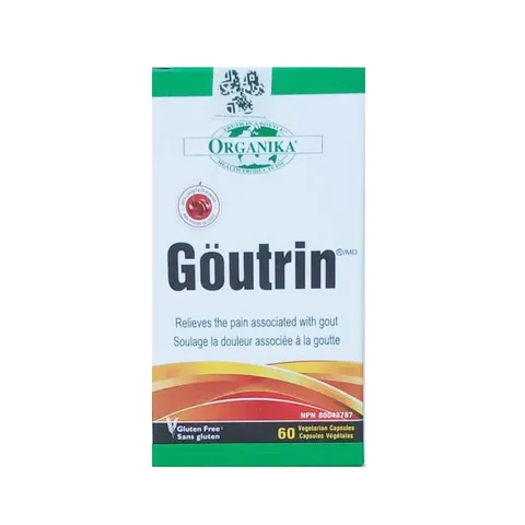 Viên Uống Hỗ Trợ Người Bị Gút Goutrin Organika - Giảm Acid Uric, Giảm Đau Khớp, Tăng Cường Miễn Dịch, Hỗ Trợ Vận Động Tốt Hơn