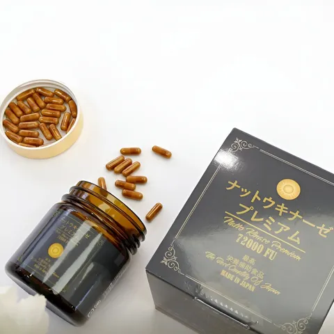 Viên uống Natto Kinase Premium 72000 FU - Hỗ trợ sức khỏe tổng thể với chiết xuất đậu tương lên men và thảo dược quý hiếm