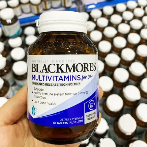 Vitamin Tổng Hợp Blackmores Dành Cho Người Trên 50 Tuổi - Hỗ Trợ Sức Khỏe Toàn Diện, 60 Viên Cung Cấp Vitamin & Khoáng Chất Thiết Yếu