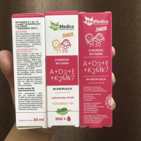 Vitamin Tổng Hợp EkaMedica Junior ADEK cho Bé Từ 3 Tuổi - Bổ Sung Vitamin và Tăng Cường Đề Kháng - Hỗ Trợ Ăn Ngon Miệng 30ml