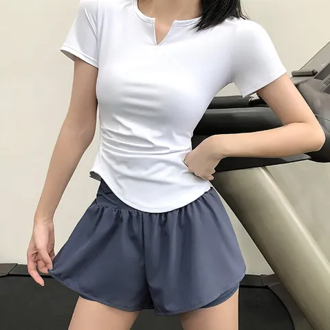 Áo Tập Gym Yoga Nữ Amin AM069 - Vải Cao Cấp Co Dãn 4 Chiều, Thấm Hút Mồ Hôi, Thiết Kế Thời Trang, Thoải Mái Khi Luyện Tập