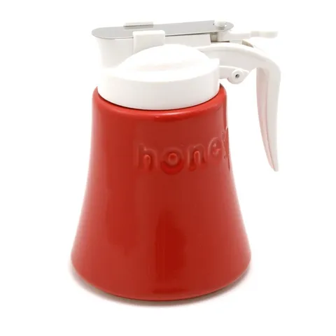 Bình đựng mật ong Zero Japan BRM-40 - Chất liệu gốm cao cấp, tiện lợi cho siro và nước sốt, thiết kế nhỏ gọn 340cc