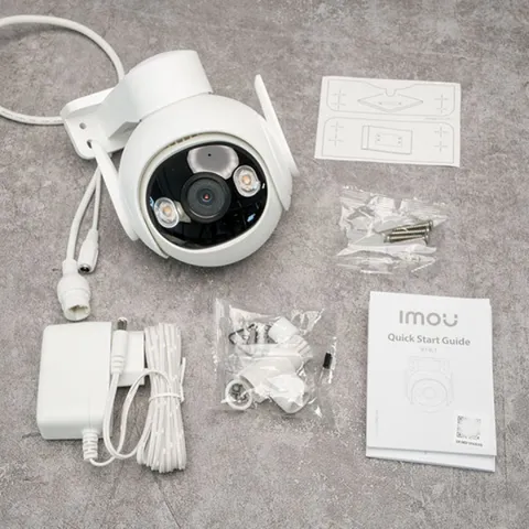 Camera Wifi Ngoài Trời Imou Cruiser2 IPC-GS7EP-5M0WE - Độ Phân Giải 5MP, Tầm Nhìn Ban Đêm 30m, Quay Quét Thông Minh, Phát Hiện AI