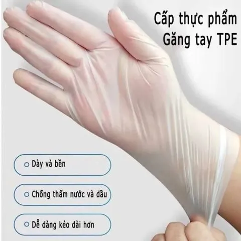 Combo 5 Hộp Găng Tay Cao Su Victoria Bay TPE Siêu Dai Không Mùi - Dụng Cụ Nhà Bếp Đa Năng Cho Nấu Ăn, Giặt Giũ, Rửa Bát