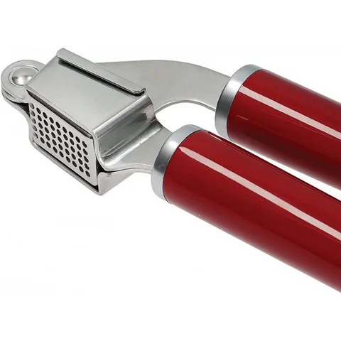 Dụng Cụ Ép Tỏi KitchenAid Classic Garlic Press - Thép Không Gỉ Siêu Bền, Dễ Dàng Nghiền Ép, Thiết Kế Hiện Đại, Màu Đỏ, Xanh, Kem