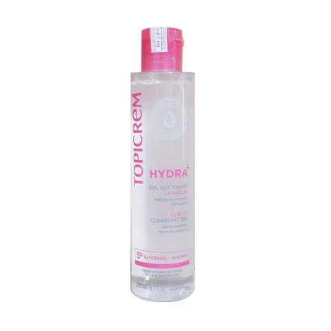 Sữa Rửa Mặt Topicrem Gel Không Xà Phòng 200ml - Dưỡng Ẩm, Làm Sạch Dịu Nhẹ Cho Da Khô Nhạy Cảm