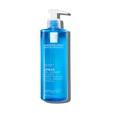 Gel Tắm La Roche-Posay Lipikar Gel Lavant 400ml - Dành Cho Da Nhạy Cảm, Phục Hồi Độ PH, An Toàn Cho Trẻ Em