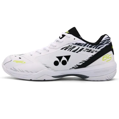 Giày cầu lông unisex Yonex SHB65Z3 màu trắng đen - Đế chống trơn trượt, thiết kế thể thao năng động cho người yêu thể thao