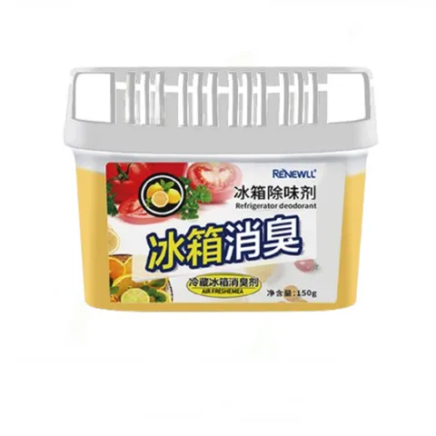 Hộp Gel Khử Mùi Tủ Lạnh Mifan Renewll Hương Chanh 150g - Hút Ẩm, Kháng Khuẩn, Bảo Quản Thực Phẩm Tươi Sáng, Ngăn Ngừa Mùi Khó Chịu