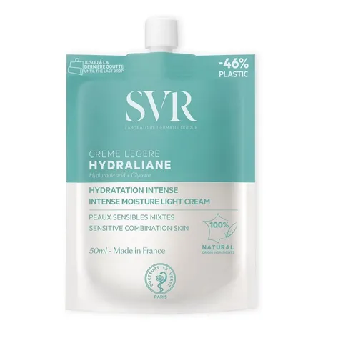 Kem Dưỡng Ẩm SVR Hydraliane 50ml - Giải Pháp Cấp Nước Cho Da Thường, Da Hỗn Hợp, Giữ Ẩm Lâu 24 Giờ