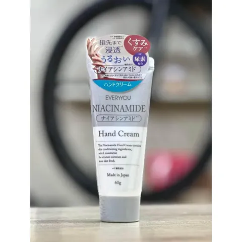Kem Dưỡng Da Tay Everyyou Niacinamide - Làm Sáng, Cấp Ẩm, Phục Hồi Da Mềm Mại, Chống Nhăn - 60g