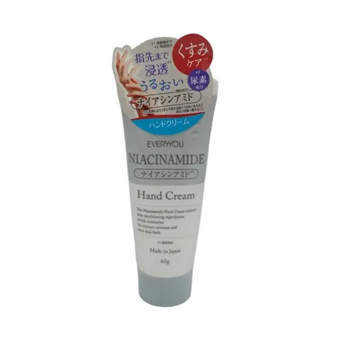 Kem Dưỡng Da Tay Everyyou Niacinamide - Làm Sáng, Cấp Ẩm, Phục Hồi Da Mềm Mại, Chống Nhăn - 60g