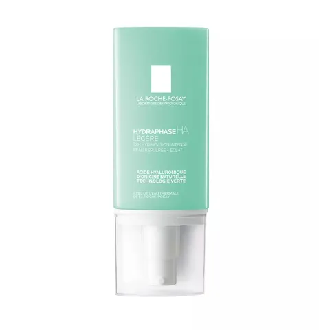 Kem Dưỡng Ẩm La Roche-Posay Hydraphase HA Legere 72h - Dưỡng Da Chống Khô, Thích Hợp Mọi Loại Da, Không Parabens, 50ml