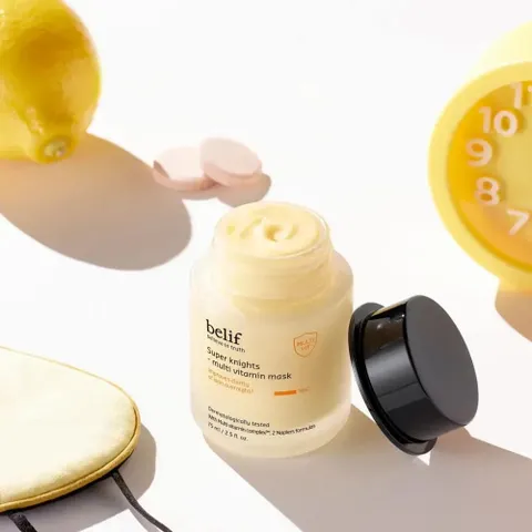 Mặt Nạ Ngủ Dưỡng Sáng Da Chuyên Sâu Belif Super Knight Multi Vitamin Mask 75ml - Phục Hồi Da Mệt Mỏi, Tươi Tắn, Rạng Rỡ