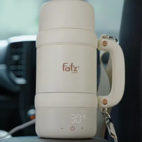 Máy đun và hâm nước pha sữa Fatzbaby FB3623FD Mini Smart 4 nhỏ gọn, màn hình LED - Dung tích 600ml, tiện lợi cho mẹ sử dụng mọi lúc.