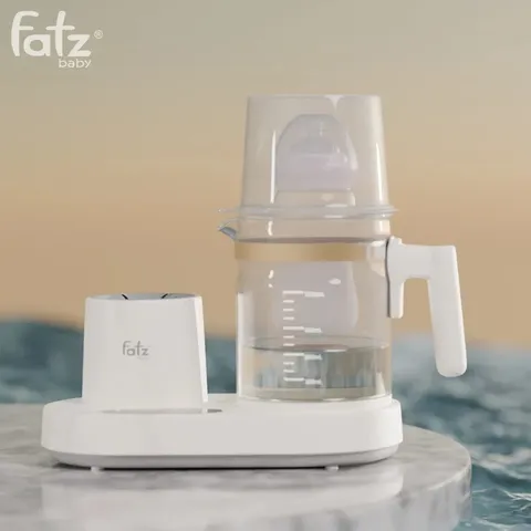 Máy Lắc Sữa Đun và Hâm Nước Đa Năng Fatzbaby Multimax 13 - Tiện Lợi, Thiết Kế Nhỏ Gọn Cho Bé Yêu